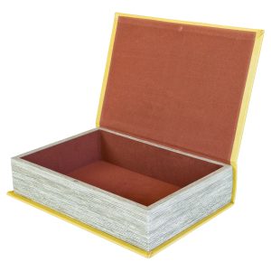 Gold Crest Book Box - Open
