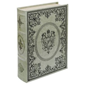 Verdigris Crest Book Box