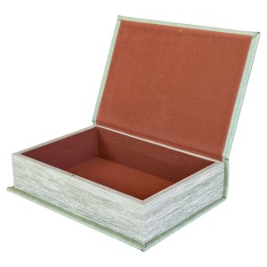 Verdigris Crest Book Box