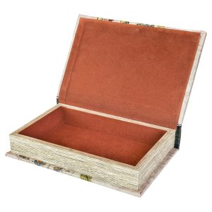 Enjoy the Little Things Mirrored Book Box - Open