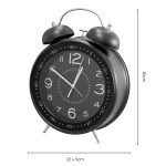 Giant Alarm Clock - Matte Black - Dimensions