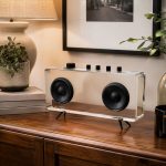Crystal Glass Retro Radio - Lifestyle