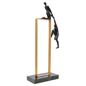 Helping Hand Sculpture - Back