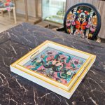 Myrtle and Mary Sirens Square Trays in our Showroom