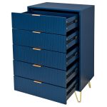 Sparrow Five Drawer Cabinet - Open