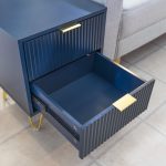 Sparrow Bedside Unit in our Showroom - Open
