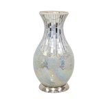 Mosaic Vase Lamp - Pearl - Off