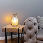 Vase Lamp Yellow Living Room