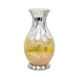 Mosaic Vase Lamp - Yellow - Off