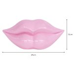 Large Pink Lips Sculpture - Dimensions
