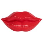 Large Red Lips Sculpture