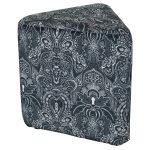 Triangular Segment Stool - Dangerous Damask Zebra - Casa Nova Collection