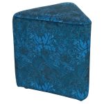 Triangular Segment Stool - Morris Major Navy - Casa Nova Collection