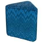 Triangular Segment Stool - Pants on Fire Navy - Casa Nova Collection