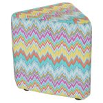 Triangular Segment Stool - Pants on Fire Rainbow - Casa Nova Collection