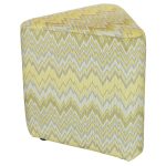 Triangular Segment Stool - Pants on Fire Yellow - Casa Nova Collection