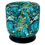 Swivel Drum Stool - Pluto - Casa Nova Collection