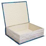 Dangerous Damask Storage Book Box Open