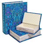 Dangerous Damask Storage Book Boxes - Set of Three