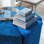 Dangerous Damask Storage Book Boxes - Set of Three Stacked in our Showroom