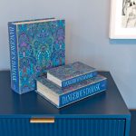 Dangerous Damask Storage Book Boxes - Set of Three on display in our Showroom