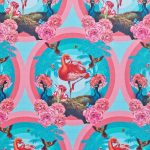 Flamingo-go Storage Book Box Cover Close Up