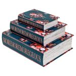 Moremoremoregeous Storage Book Boxes - Set of Three Stacked