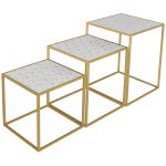 Nest of Three Tables Pantheon
