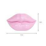 Small Pink Lips Sculpture - Dimensions