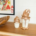 Chocolate Ice Cream Sculptures in our Showroom