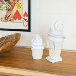 Vanilla Ice Cream Sculptures in our Showroom