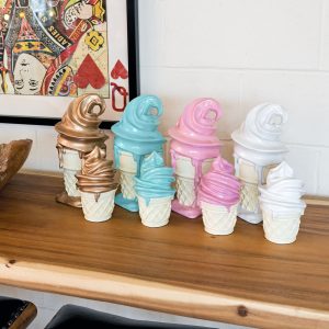 Ice Cream Sculptures in our Showroom