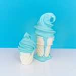 Mint Ice Cream Sculptures