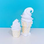 Vanilla Ice Cream Sculptures
