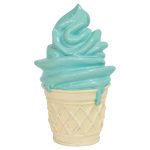 Small Mint Ice Cream Sculpture