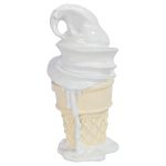 Large Vanilla Ice Cream Sculpture