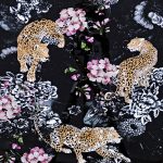Leopard Design Side Table - Pattern