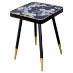 Leopard Design Side Table