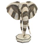 Elephant Bust Statue