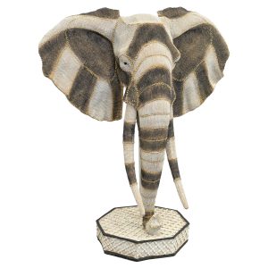 Elephant Bust Statue