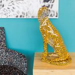 Cheetah Statue in our Showroom