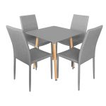 Rossall Grey Dining Table - Image 2