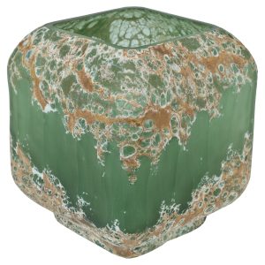 Green Glass Vase