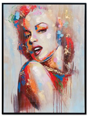Marilyn Monroe Velvet Print Wall Art