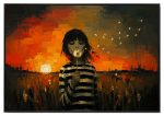 Dandelion Dreams Velvet Print Wall Art