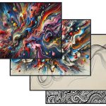 Velvet Framed Prints - 100x140cm