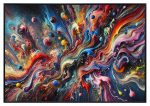 Cosmic Spill-usion Velvet Print Artwork