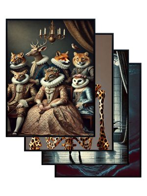 Velvet Framed Prints - 113x85cm