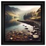 Scottish River Velvet Print