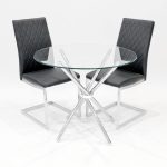 Quilt Back Black Dining Chairs